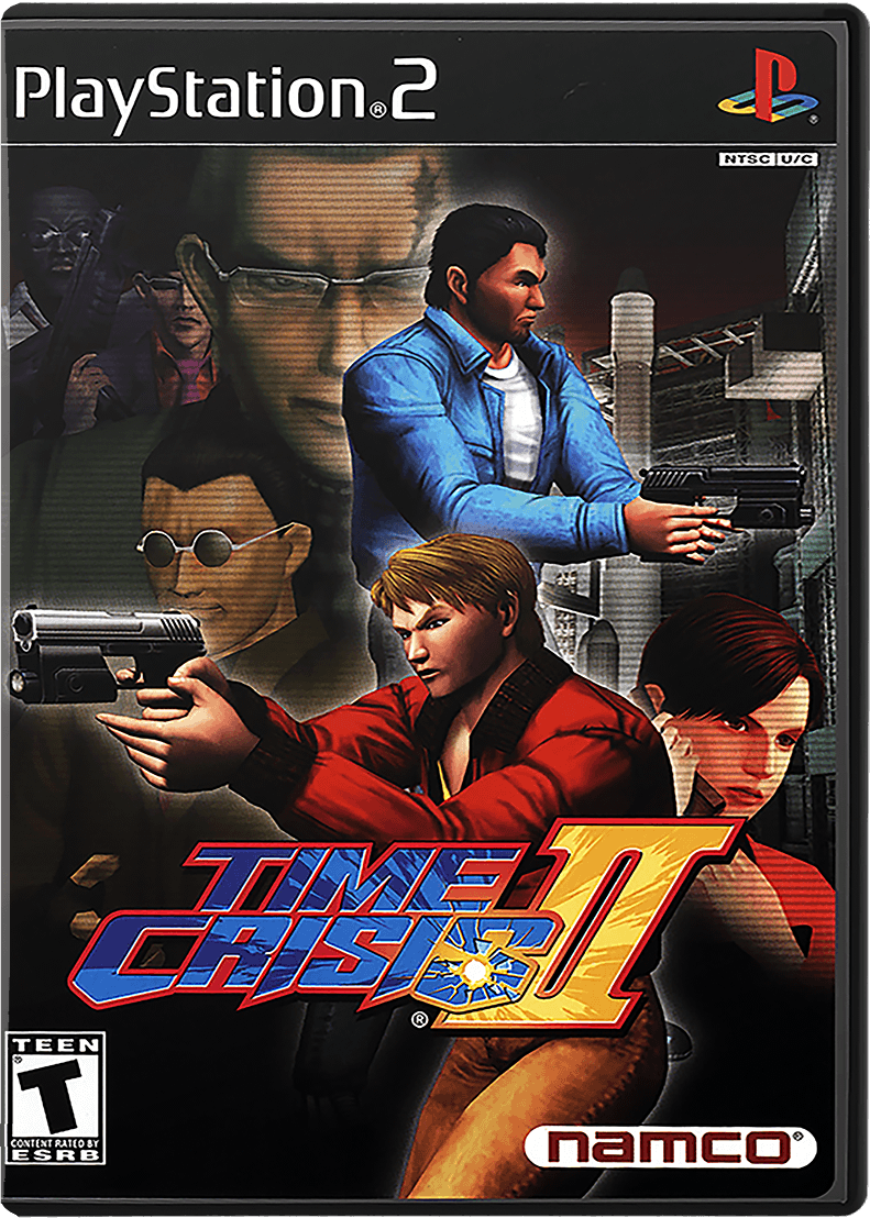 Time Crisis 2 + Gun Con 2 box art for Playstation 2